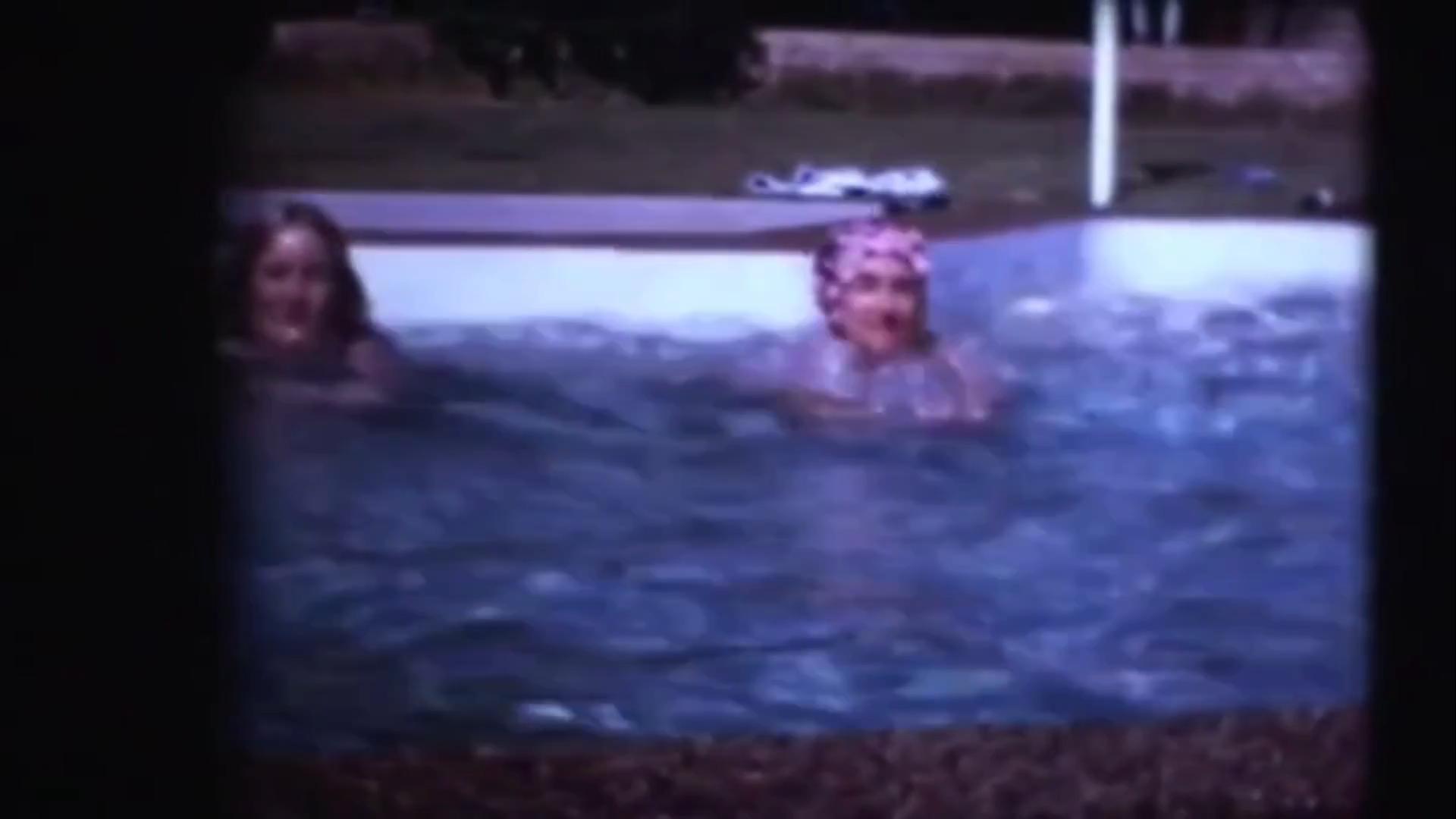 Swimming in the pool